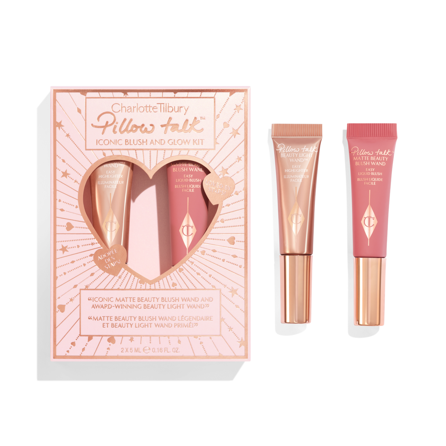 Charlotte Tilbury Pillow Talk Iconic Blush and Glow Kit