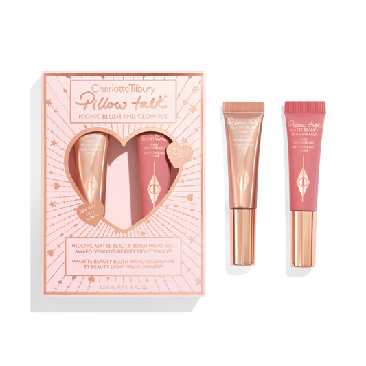 Charlotte Tilbury Pillow Talk Iconic Blush and Glow Kit