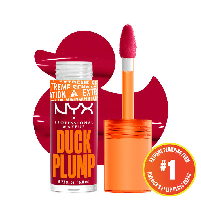 Duck Plump High Pigment Plumping Lip Gloss (14-Hall of Flame)