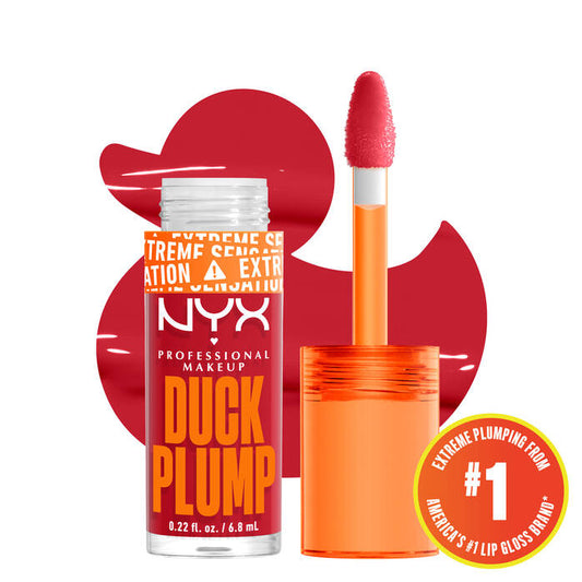 Duck Plump High Pigment Plumping Lip Gloss (19-Cherry Spice)