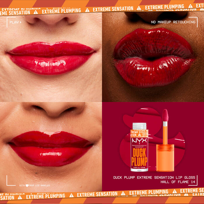 Duck Plump High Pigment Plumping Lip Gloss (14-Hall of Flame)