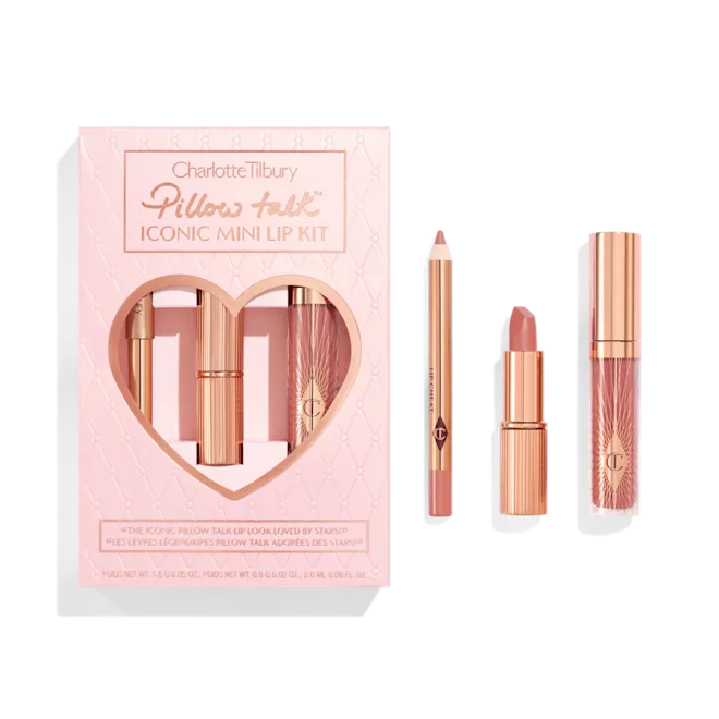 Charlotte Tilbury Pillow Talk Iconic Mini Lip Kit