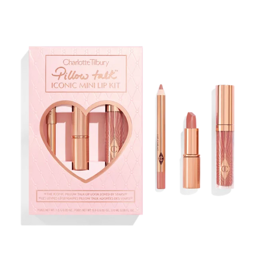 Charlotte Tilbury Pillow Talk Iconic Mini Lip Kit